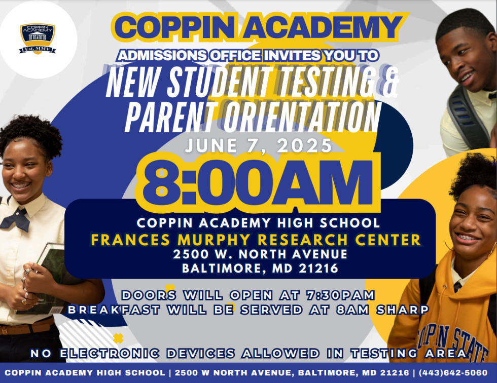 SBLC at Coppin Academy High School South Baltimore Learning Center